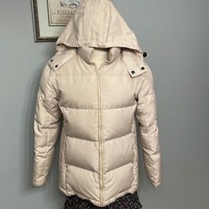 WINTER Beige Down Parka